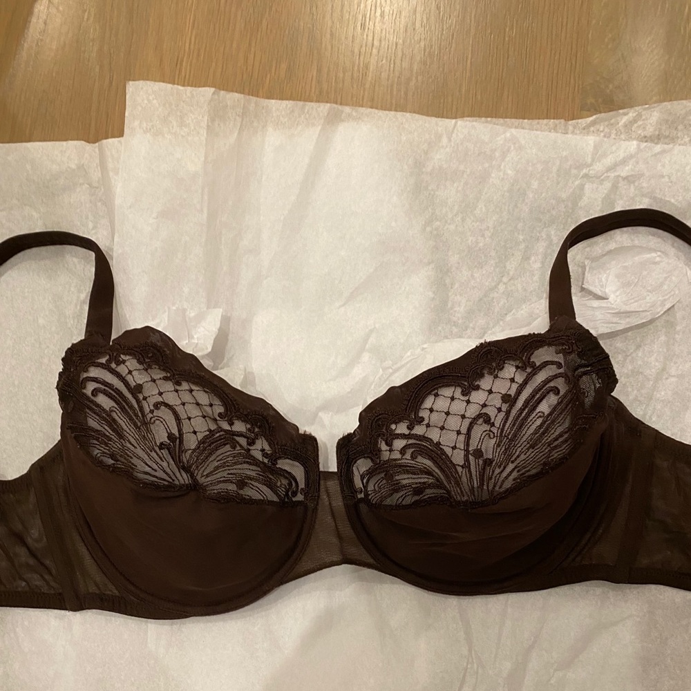La Perla Lace Balconette Bra Size 34E (34DD), NWOT